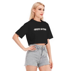 Griffe Nocturne Crop top T-shirt | 190GSM Cotton