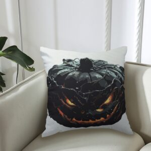 Housse de Coussin Halloween – Griffe Nocturne 🖤