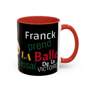 Mug Franck rugby 🏉 | Tasse personnalisée pour fans de rugby
